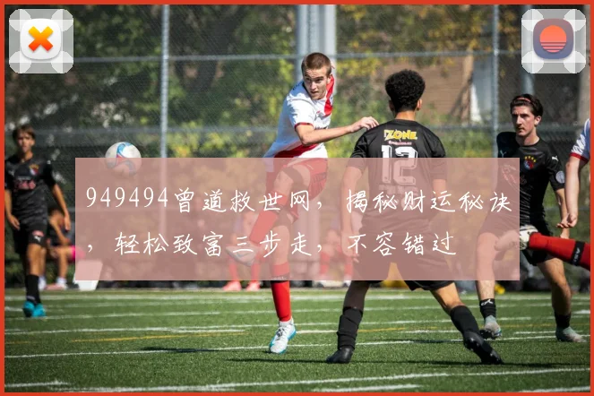 949494曾道救世网，揭秘财运秘诀，轻松致富三步走，不容错过